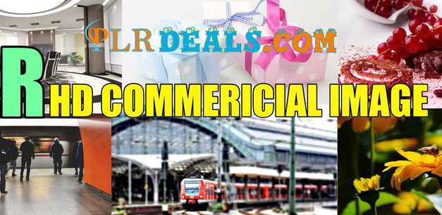 HD Commercial Images with Full PLR Resell Rights