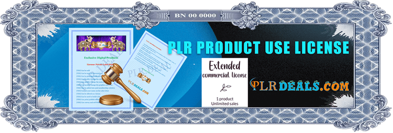 Products sold with usage License