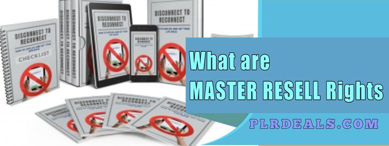 What is Master Resell right (MRR)