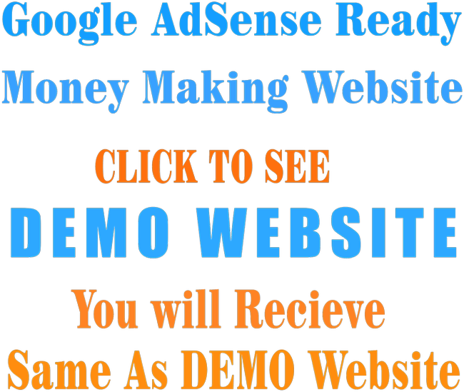 Same as demo website